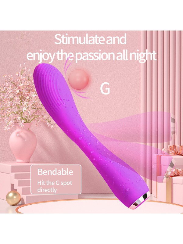 Liquid-Silicone Rabbit Vibrator 