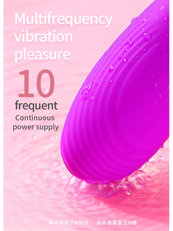 Liquid-Silicone Rabbit Vibrator 